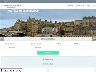 1stedinburghhotels.com