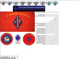 1stmarinedivisionassociation.org