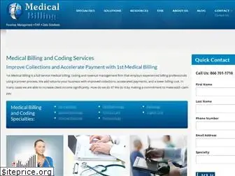 1stmedicalbilling.com