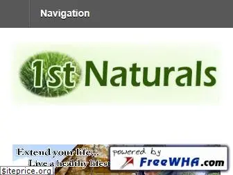 1stnaturals.com