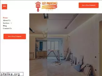 1stpaintingcontractors.com