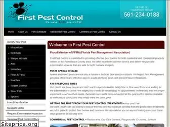 1stpestcontrol.net