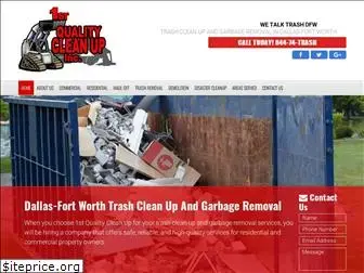 1stqualitycleanup.com