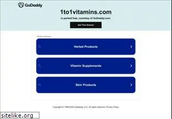 1to1vitamins.com