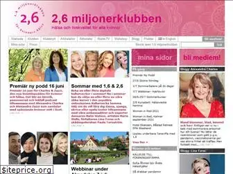 2.6miljonerklubben.com
