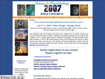 2007.botanyconference.org