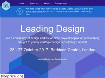 2017.leadingdesignconf.com