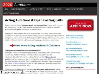 2019auditions.com