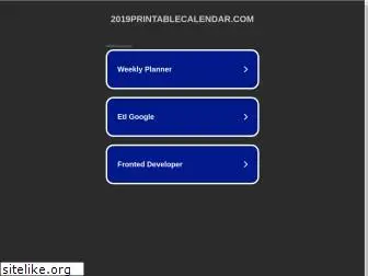 2019printablecalendar.com