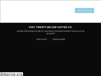 20belowcoffee.com