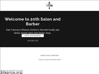 20thsalonandbarber.com