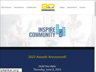 20under40awards.com