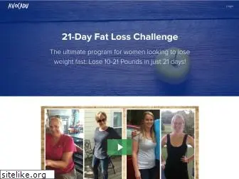 21dayfatlosschallenge.com