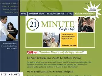 21minutefitness.com
