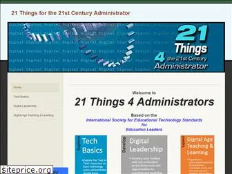 21things4administrators.net