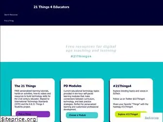 21things4teachers.net