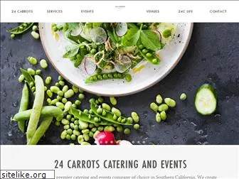 24carrotscatering.com