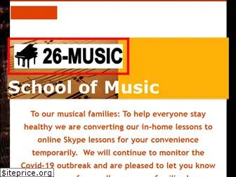 26musicschool.com