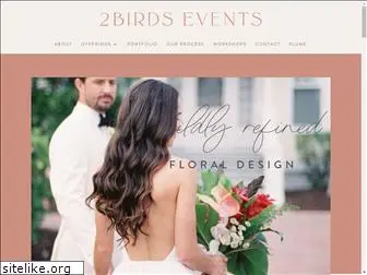 2birdsevents.com