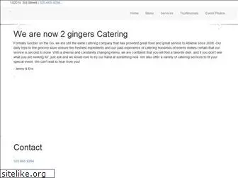 2gingerscatering.com
