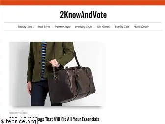 2knowandvote.com