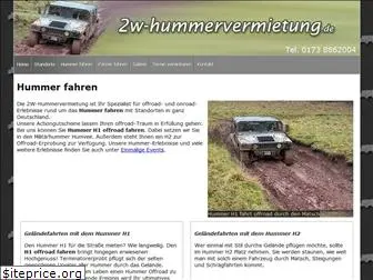 2w-hummervermietung.de