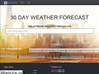 30dayweather.com