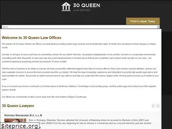 30queenlaw.com