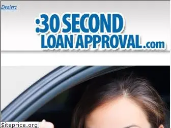 30secondloanapproval.com