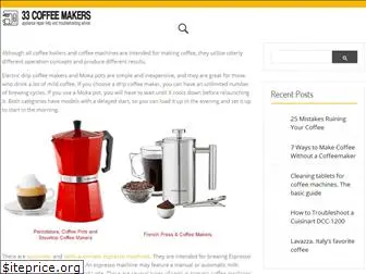 33coffeemakers.com