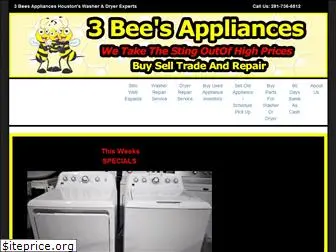 3beesappliances.com