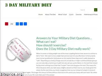 3daymilitarydiet.net