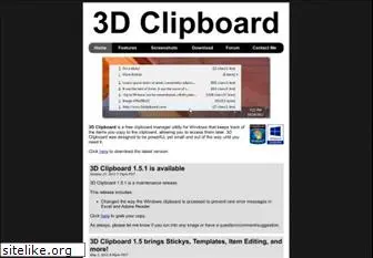 3dclipboard.net
