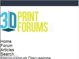 3dprintforums.com