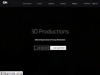 3dproductions.co.uk
