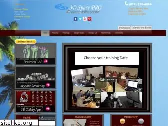 3dspaceproinc.com