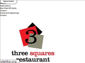 3squaresrestaurant.com