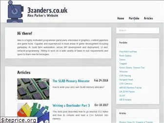 3zanders.co.uk