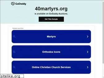 40martyrs.org
