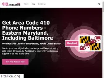 410areacode.com