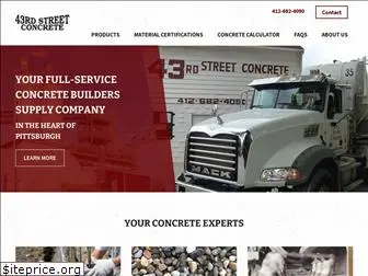 43rdstreetconcrete.com