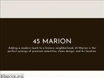 45marion.com