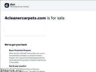 4cleanercarpets.com