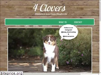 4cloversaussies.com