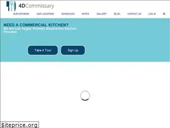 4dcommissary.com