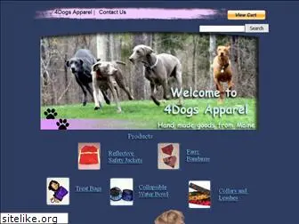 4dogsapparel.com