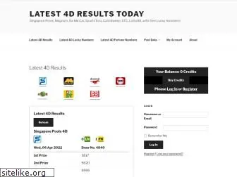 4dresults.net