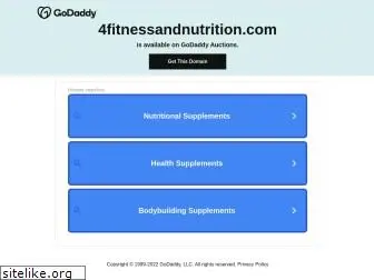 4fitnessandnutrition.com