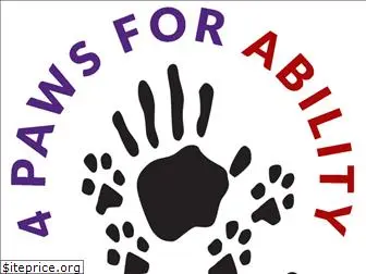 4pawsforability.org