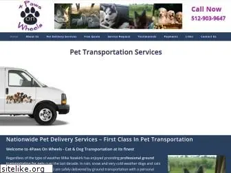 4pawsonwheels.com